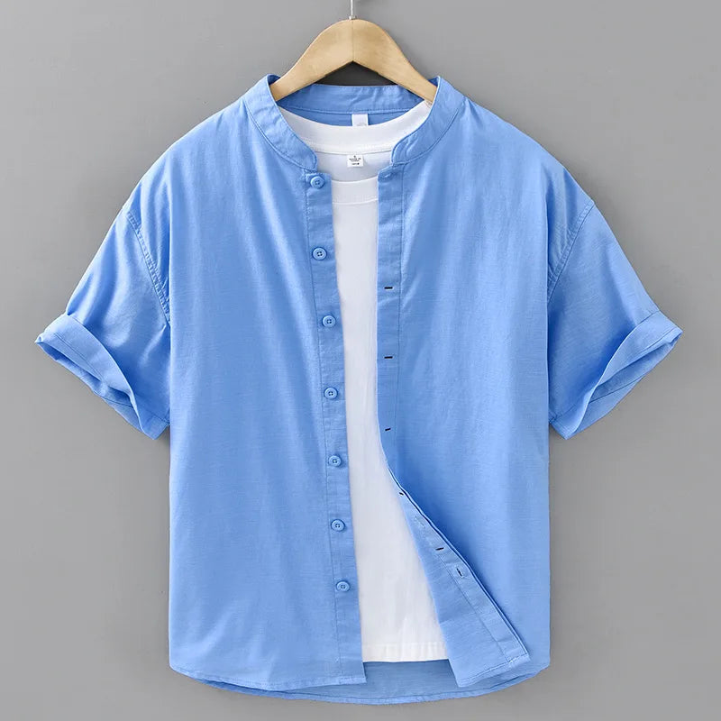 Camicia estiva da uomo in lino