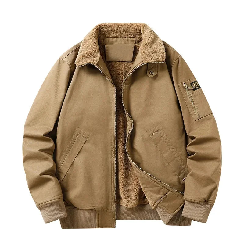 Pilot Jacket Line Fleece Lined Pilot Jacket – Givalli