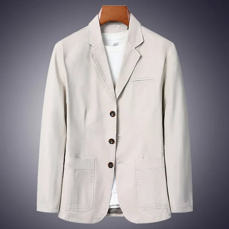 Elegant Cotton Blazer