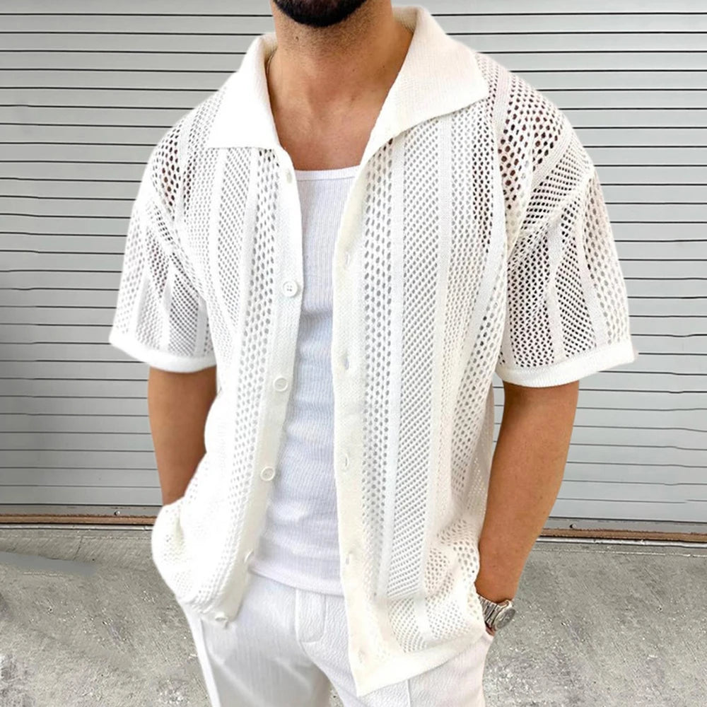 Camicia elegante in maglia