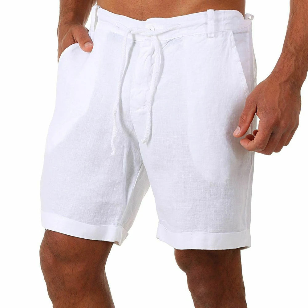 Pantaloncini di lino casual