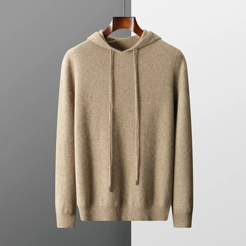 Elegant Australian Wool Hoodie