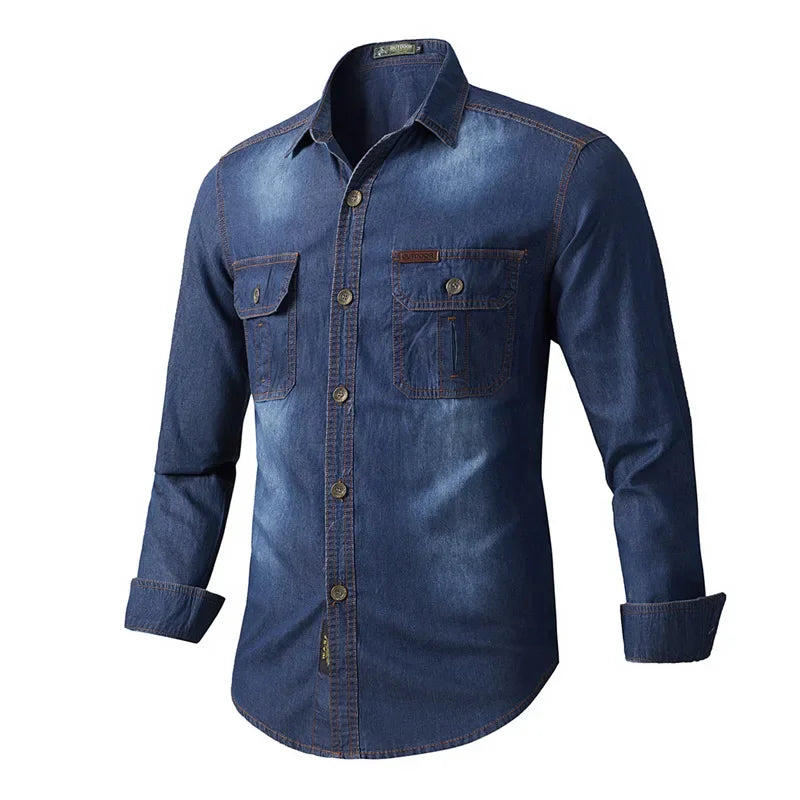 Chemise en denim élégante