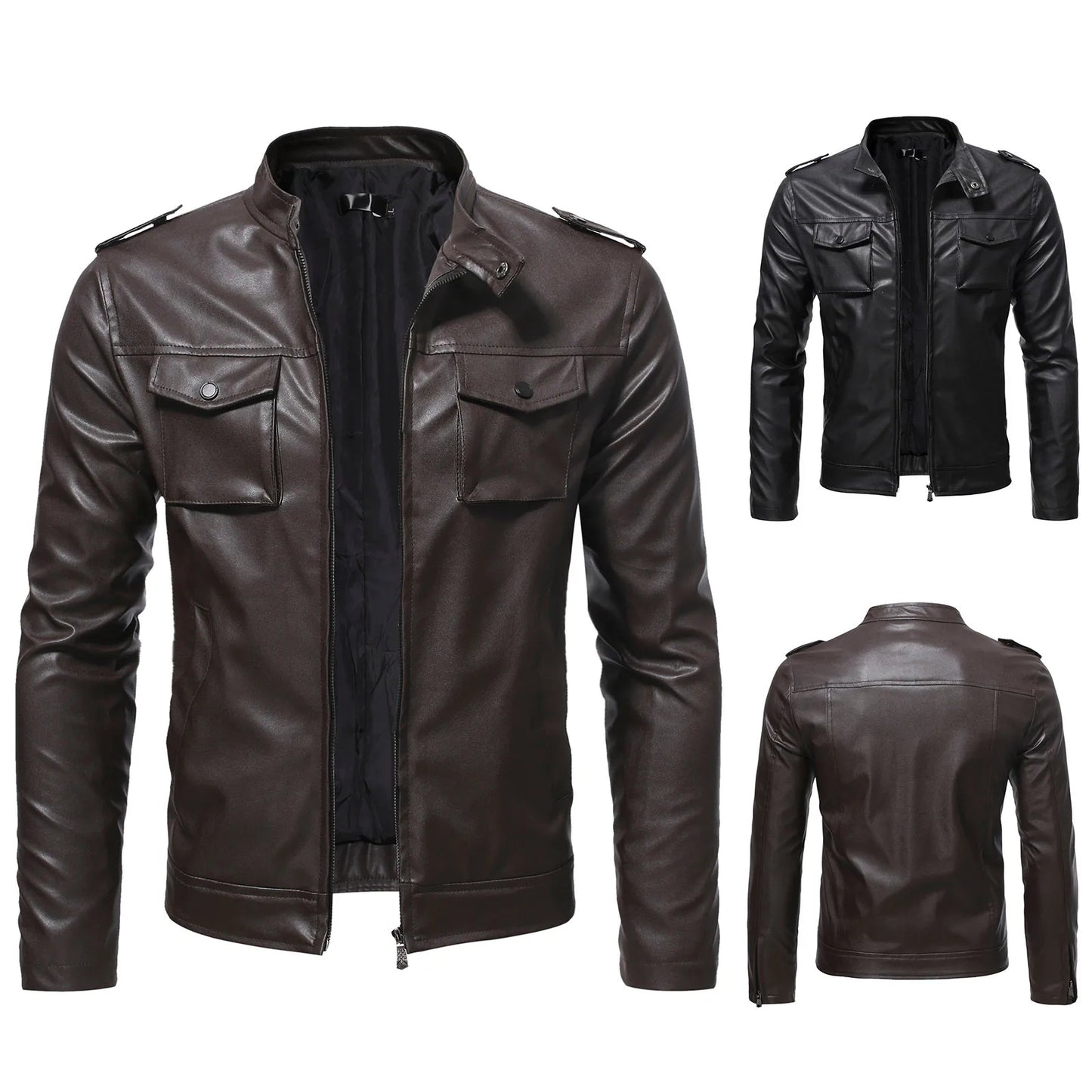Casual Leather Jacket