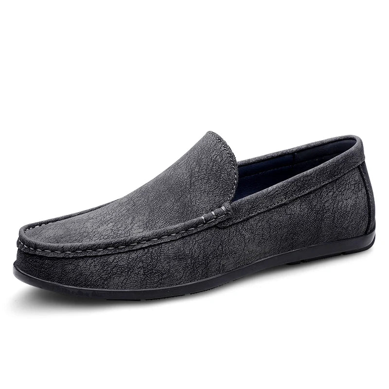 Elegant Leather Driving Loafers