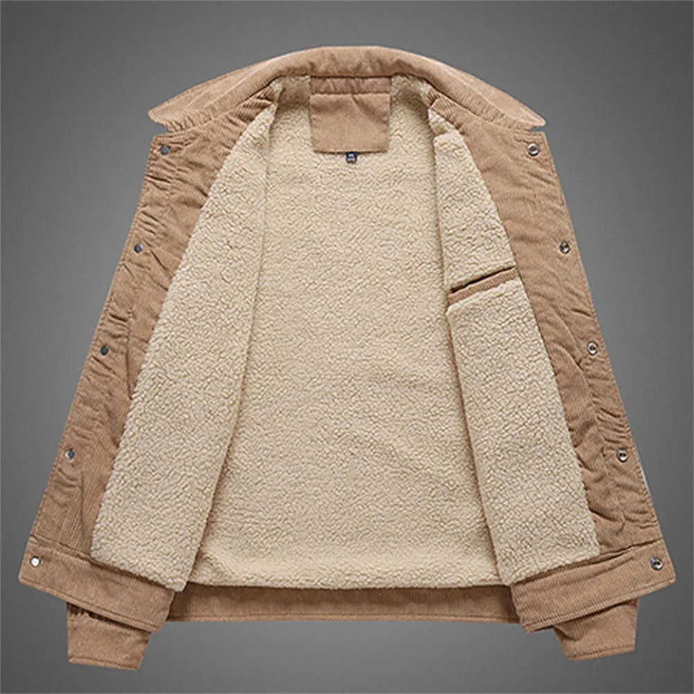 Elegant Warm Corduroy Jacket