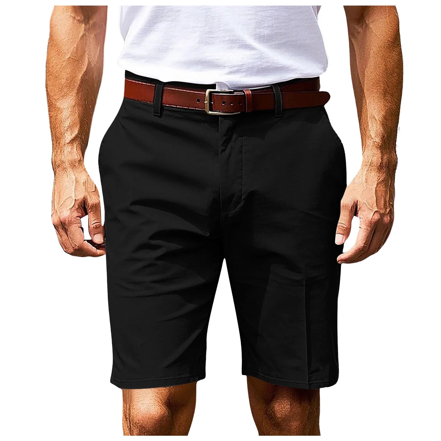 Elegant Cotton Chino Shorts