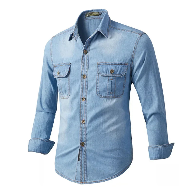 Chemise en denim élégante