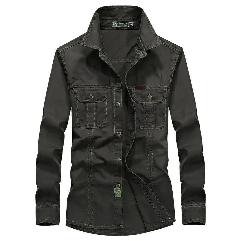 Chemise rétro en coton