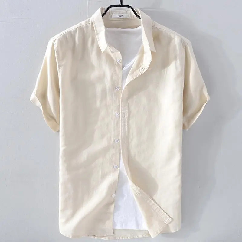 Camicia da uomo a maniche corte