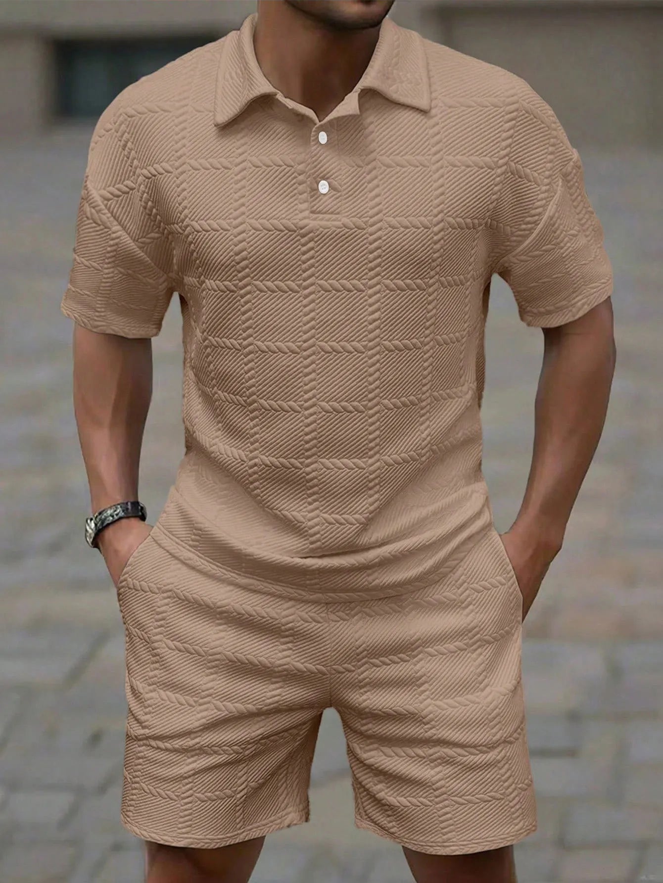Ensemble polo décontracté