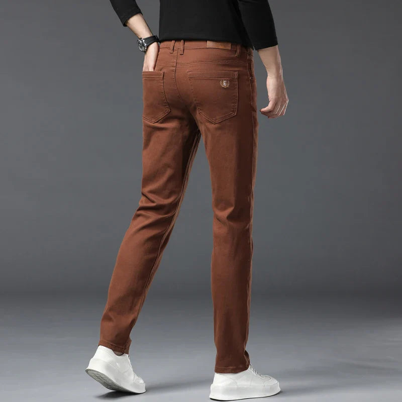 Elegant Denim Stretch Jeans