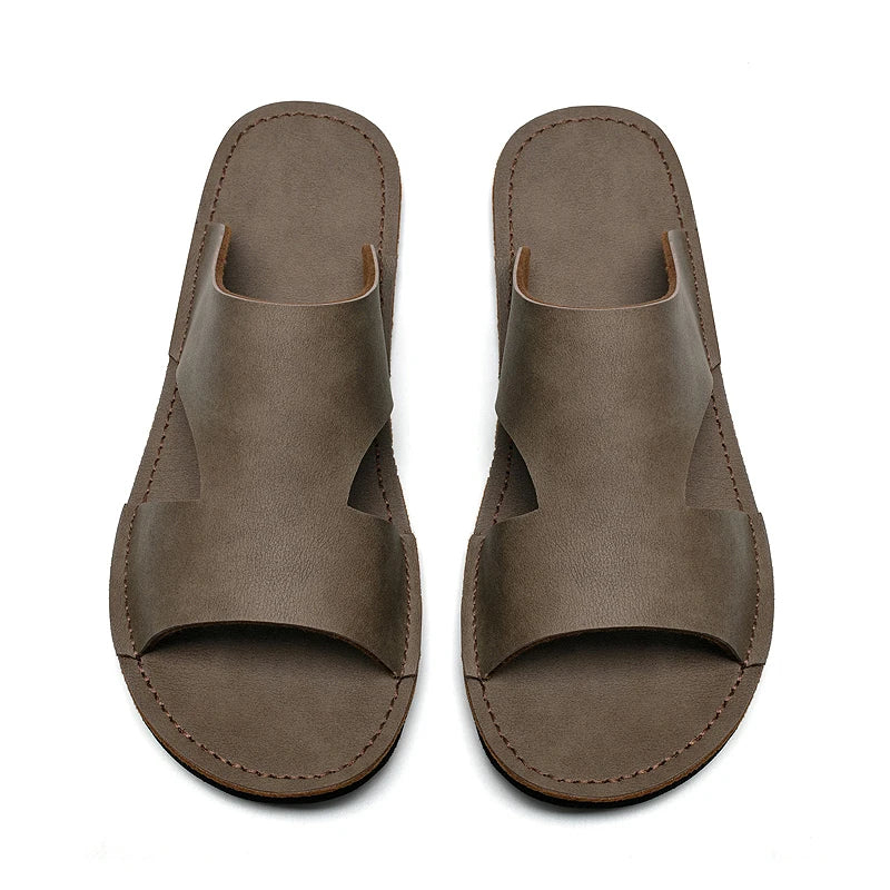 Elegant Men's Beach Slippers