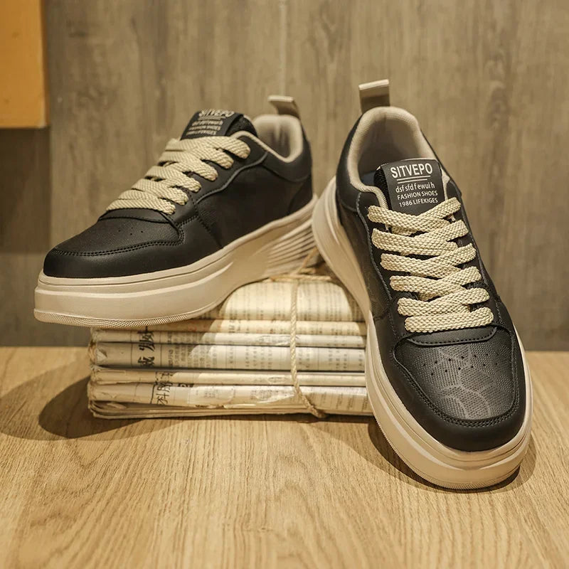 Elegant Leather Sneakers