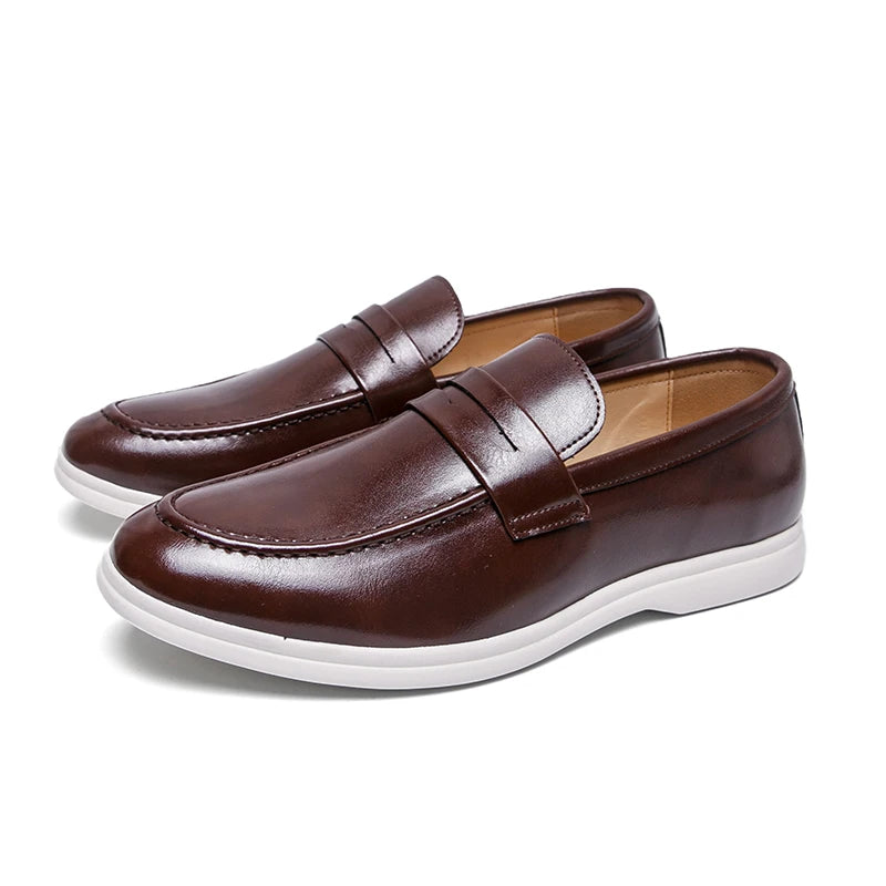Elegant Formal Office Leather Loafers