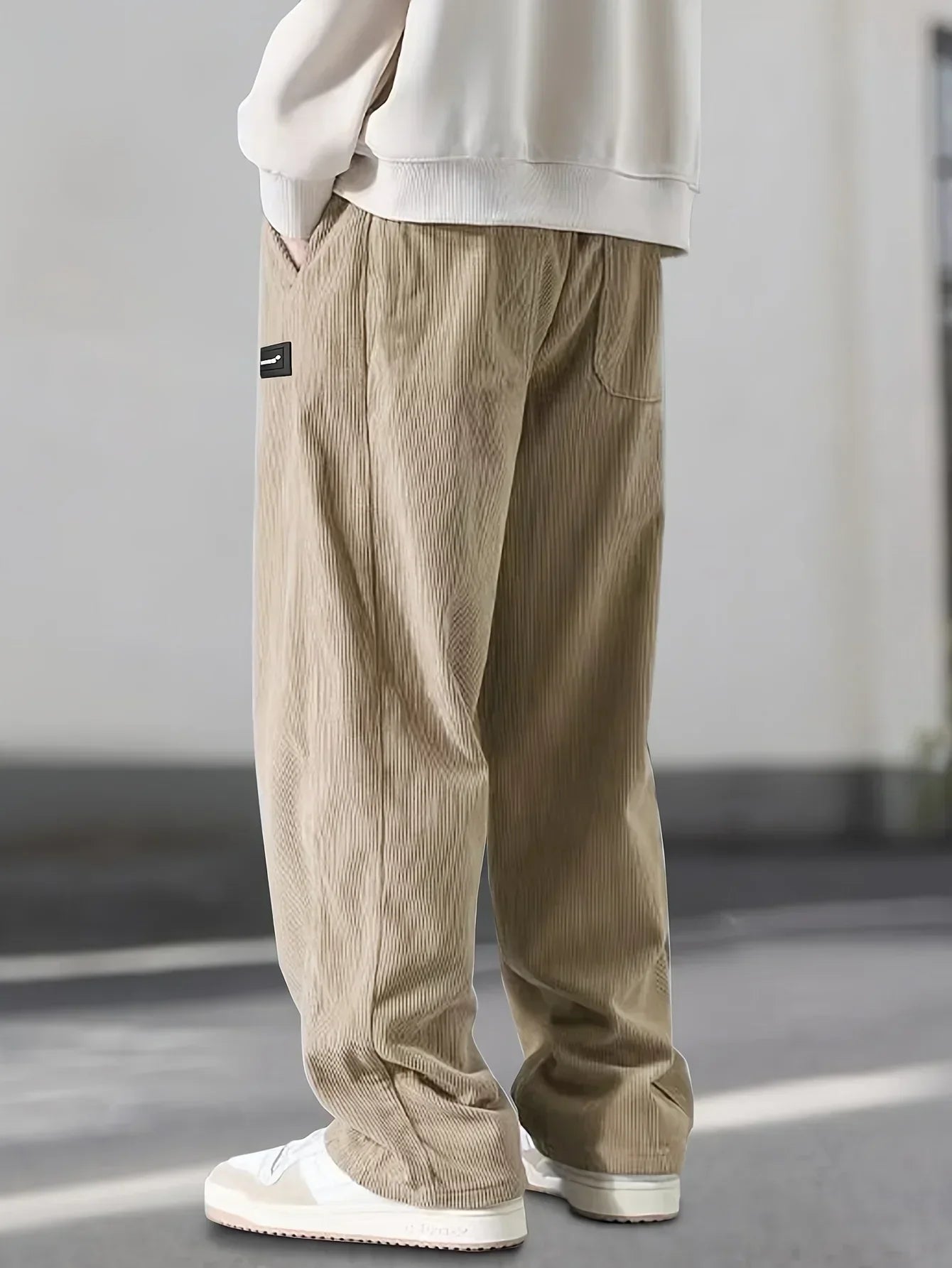 Casual Corduroy Pants
