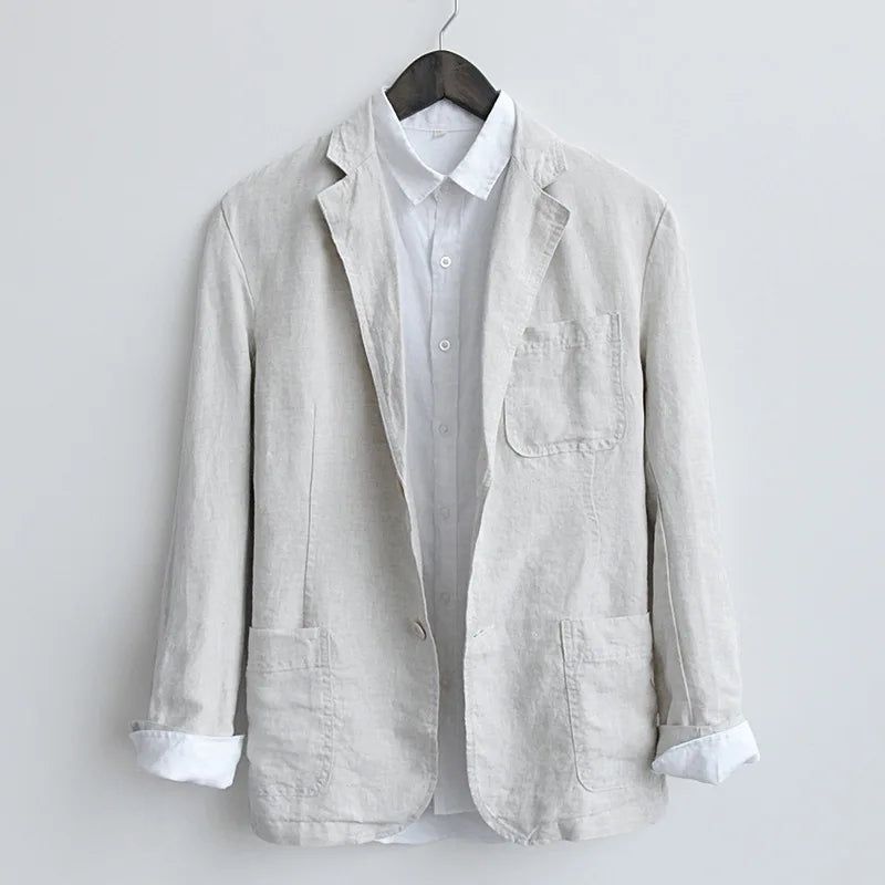Elegant Linen Blazer