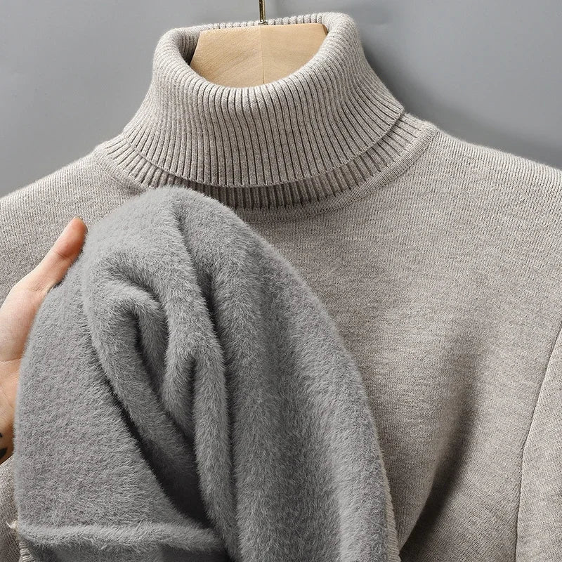 Elegant Wool Turtleneck
