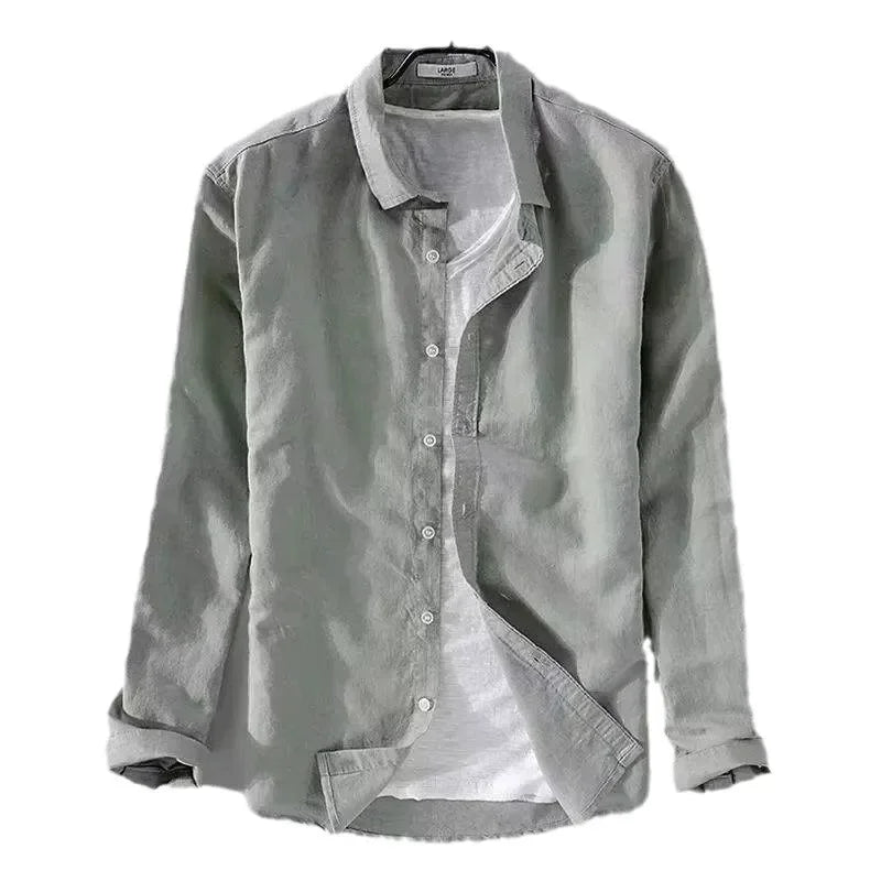 Casual Cotton Linen Shirt