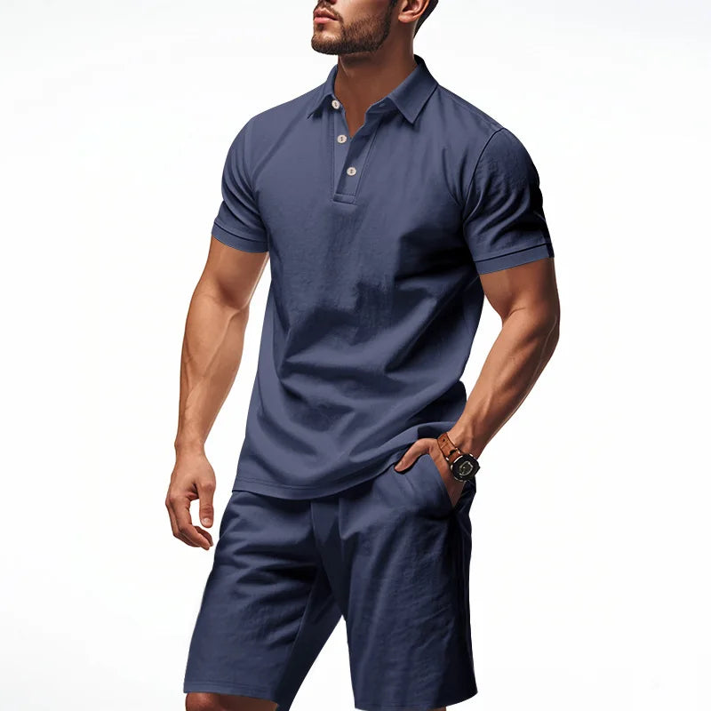 Elegante completo in cotone