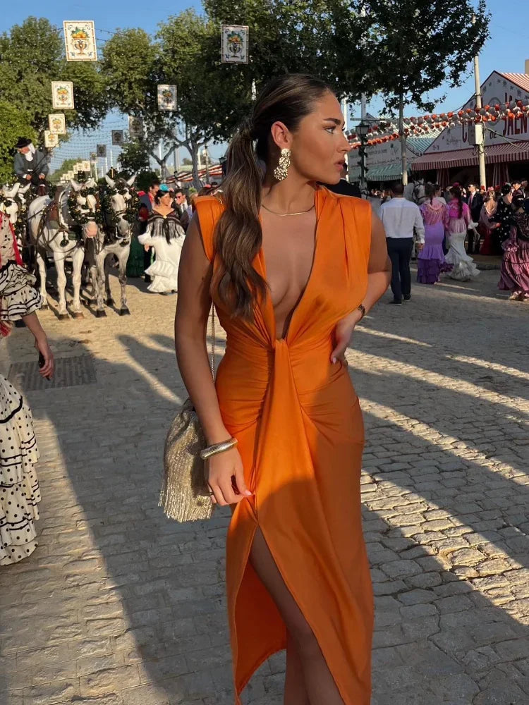 Isabella - Elegant Pleated Dress