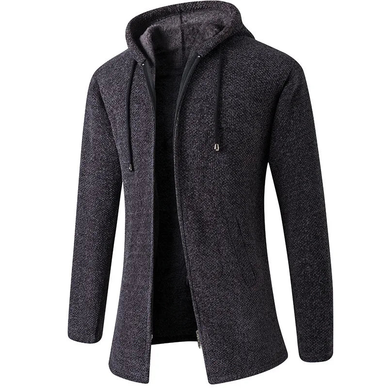 Veste chic à capuche pour homme