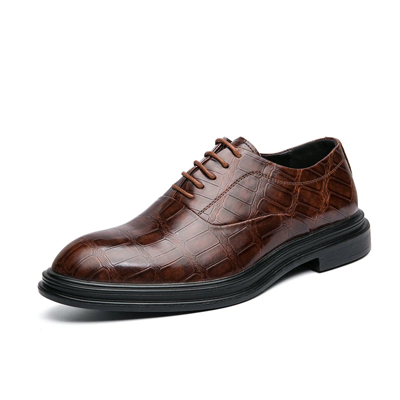 Chaussures Oxford en cuir élégantes