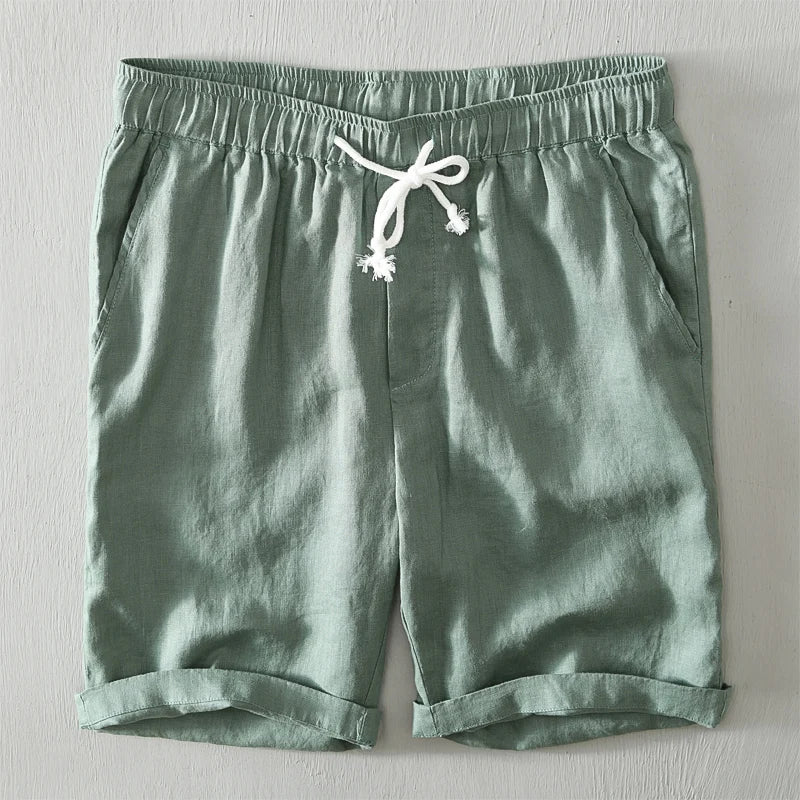 Elegant Linen Shorts