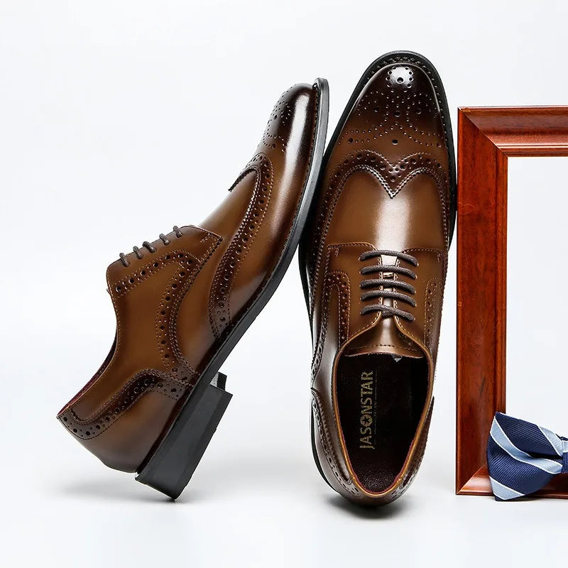 Chaussures Oxford en cuir haut de gamme