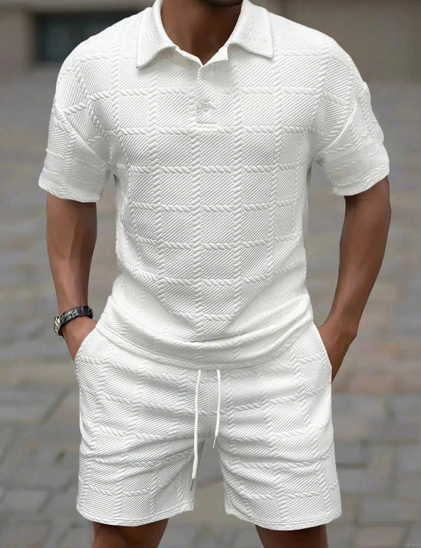 Ensemble polo décontracté