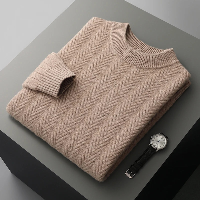 Elegant Thickened Cashmere Sweater