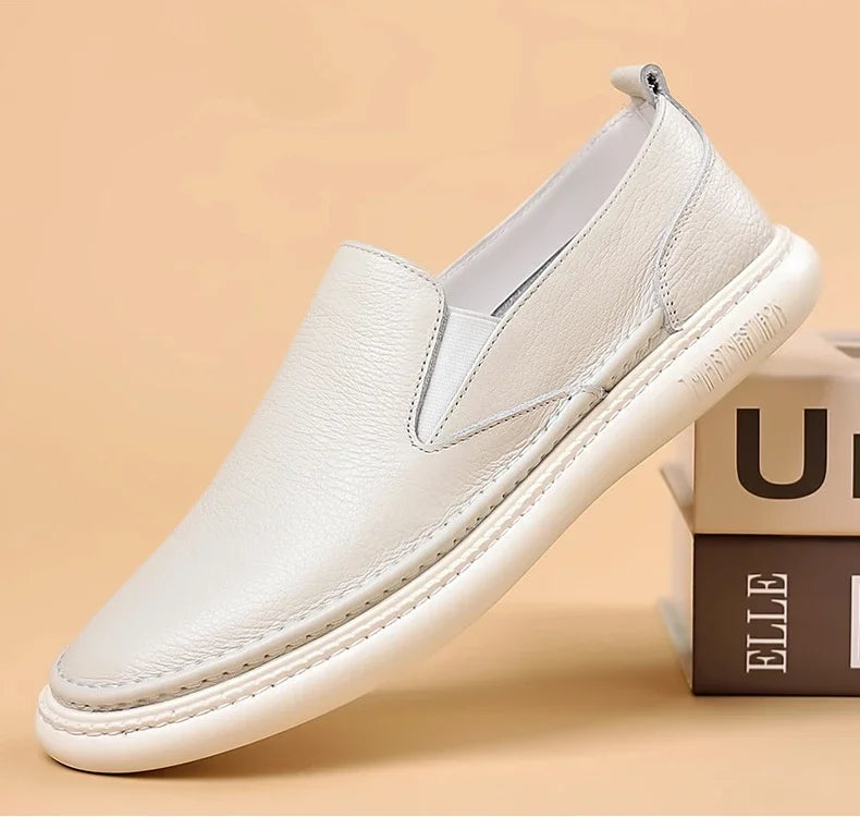 Elegant Leather Slip-On Shoes