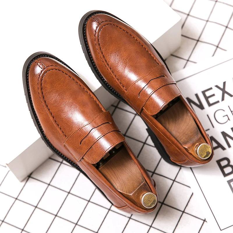 Casual Leather Loafers
