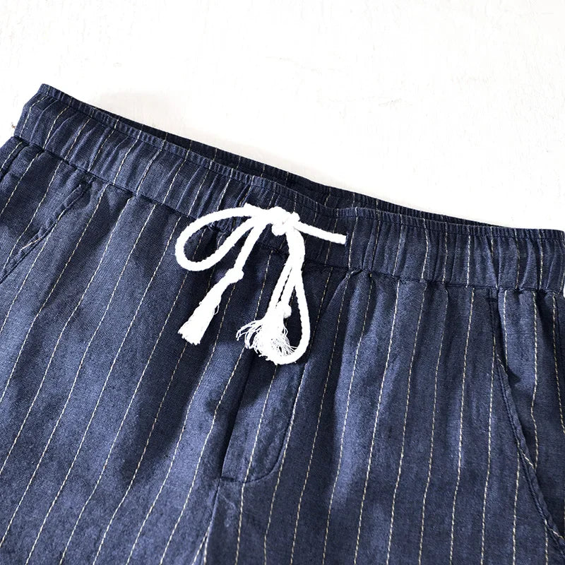 Pantaloncini di lino eleganti