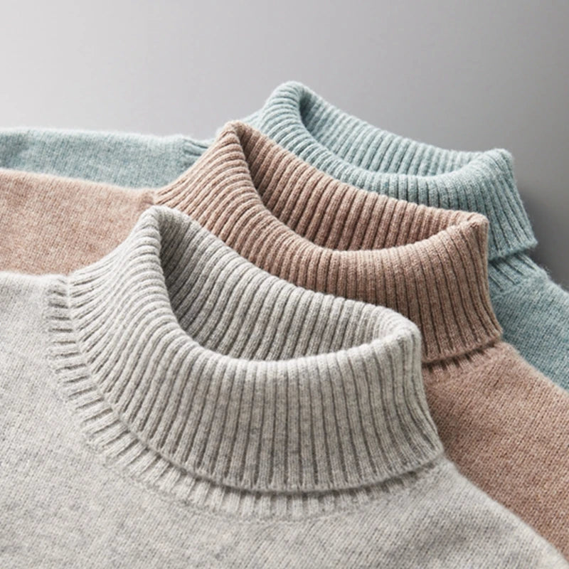 Vienna Merino Wool Turtleneck