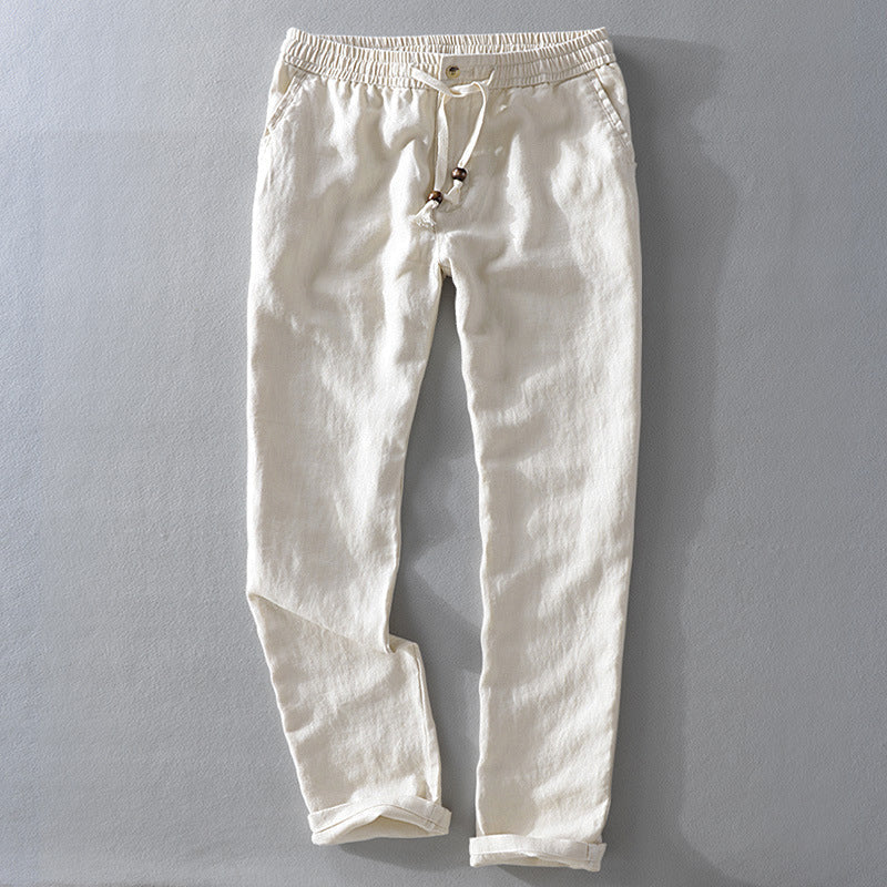 Pantalon de lin élégant