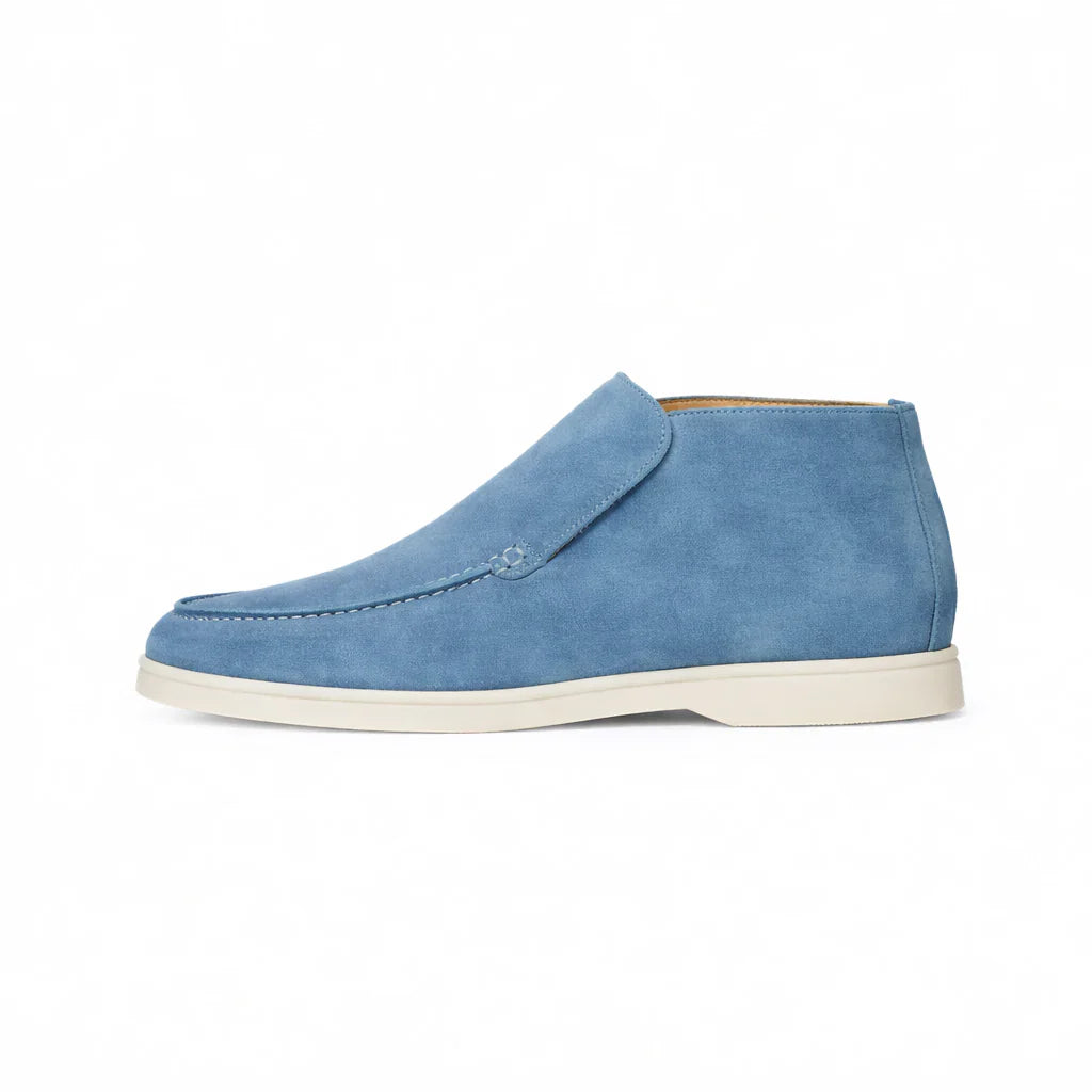 Elegante hoge suède Loafers