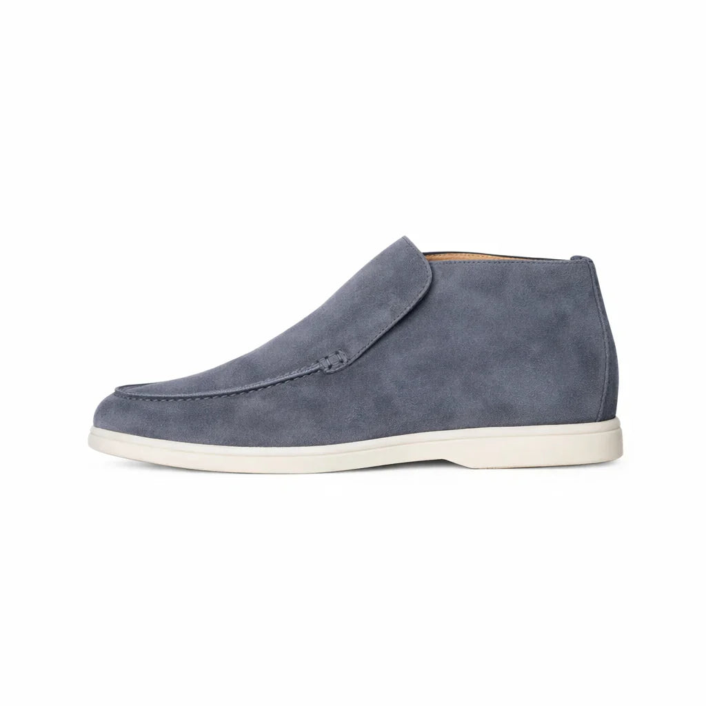 Elegante hoge suède Loafers
