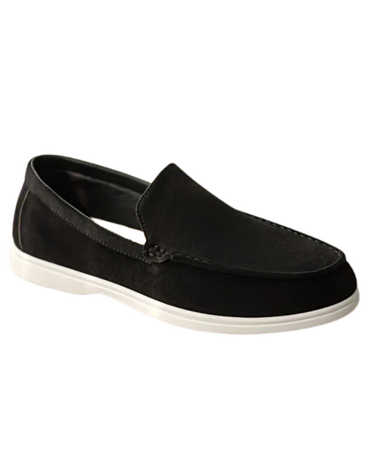 Suede Loafers