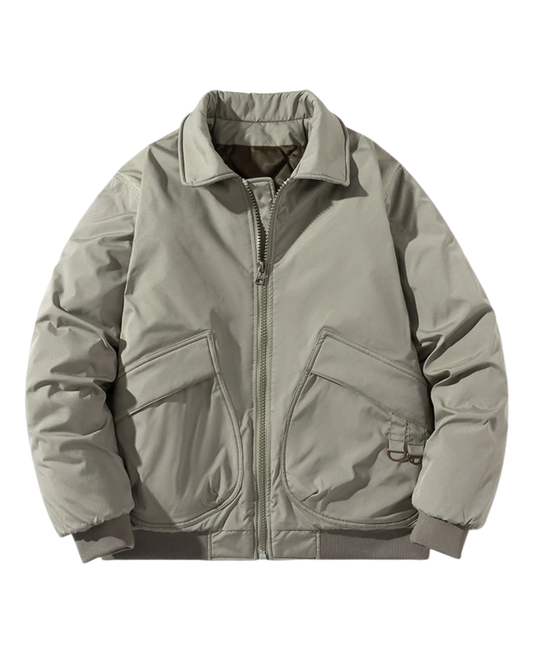 Elegant Men's Bomber Jacket