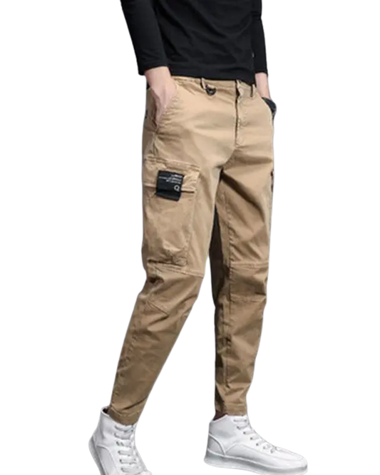 Eleganti pantaloni cargo da uomo