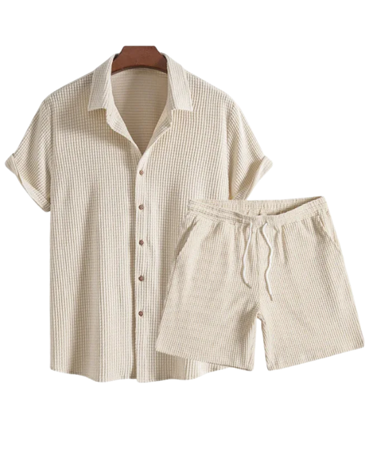 Elegante completo estivo in cotone