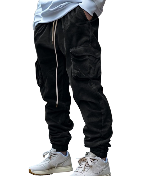 Pantaloni eleganti in velluto a coste