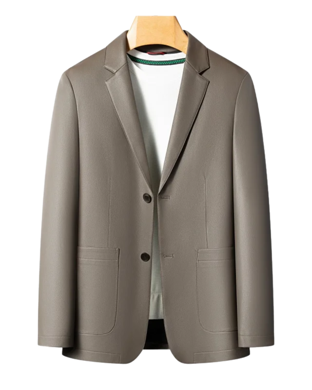 Veste en cuir chic
