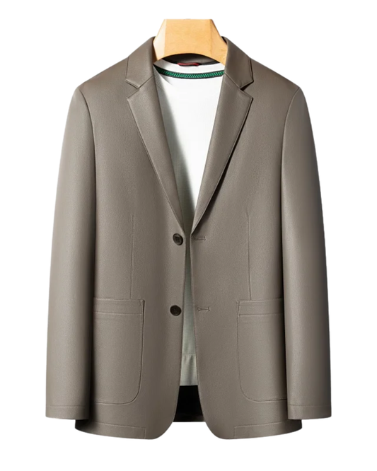 Giacca di pelle chic
