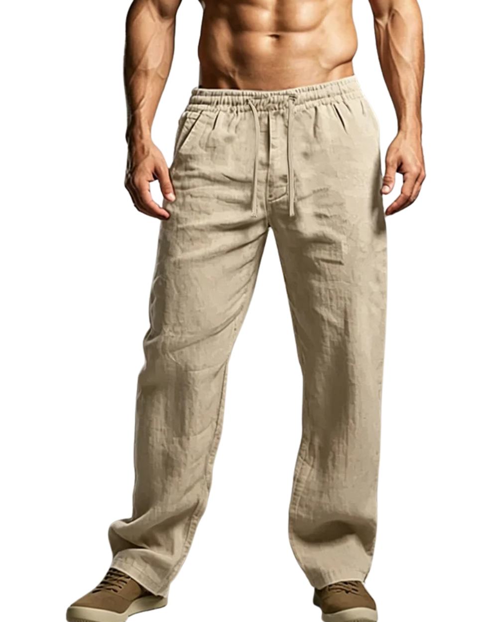 Elegant Linen Summer Pants