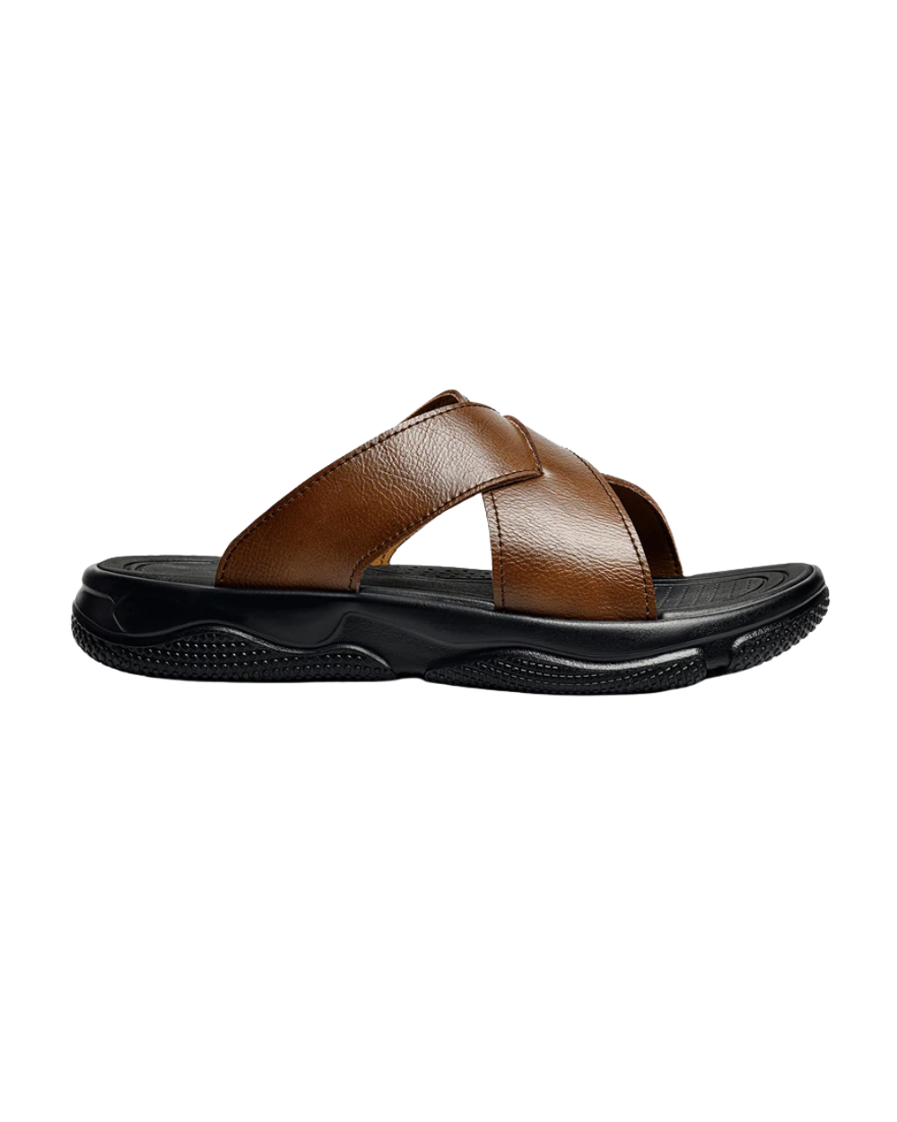 Eleganti sandali da spiaggia in pelle