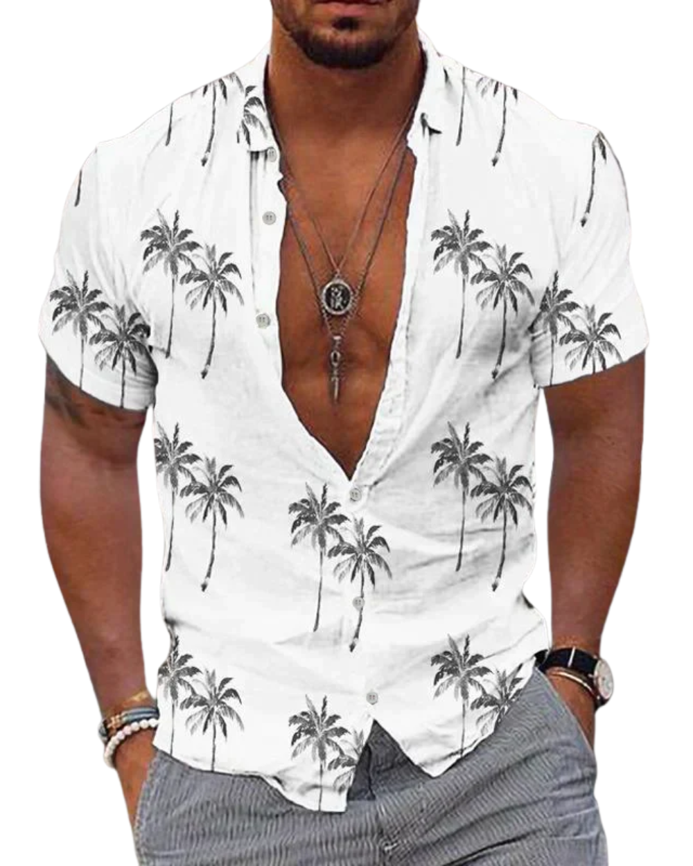 Elegant Hawaiian Shirt