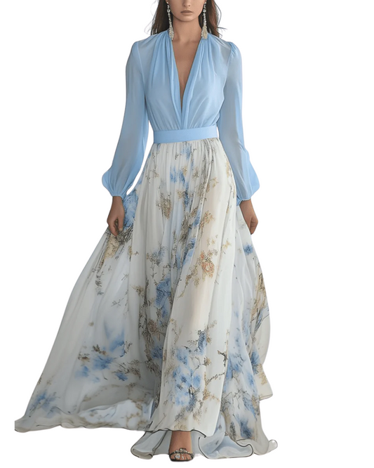 Long Floral Dress