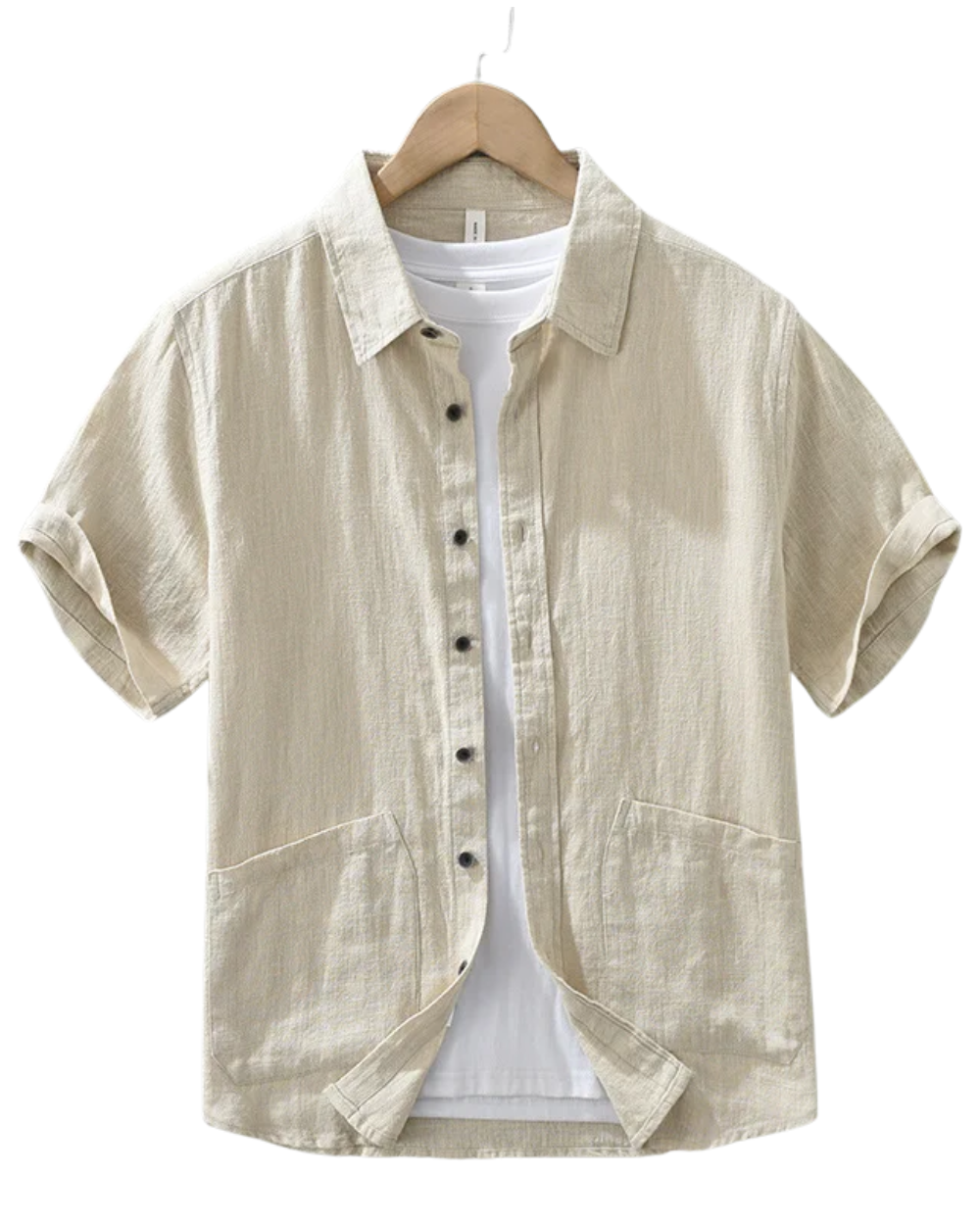 Casual Japanese Linen Shirt